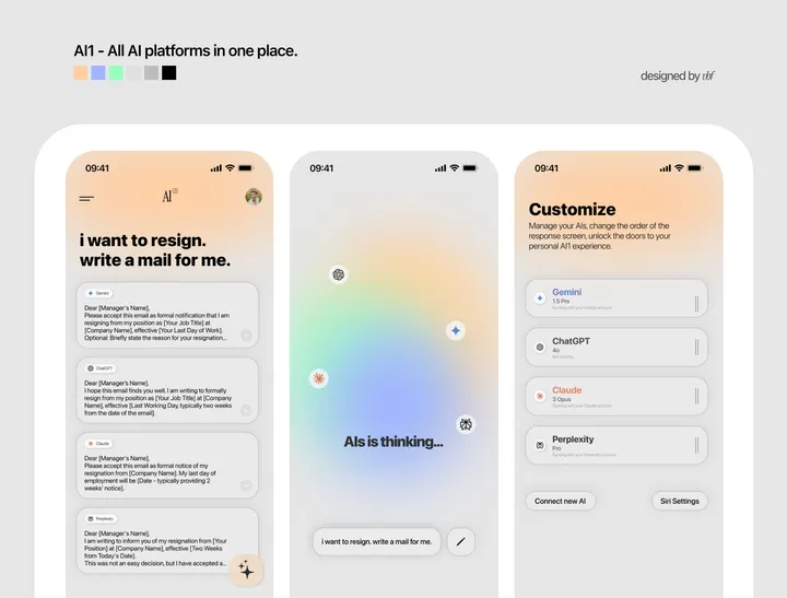 AI1 App Design