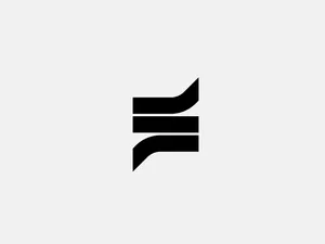 S Letter Stripes Logo Design