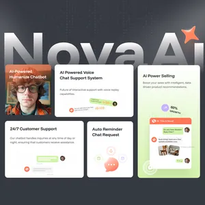 Introducing NovaChat Website Template 