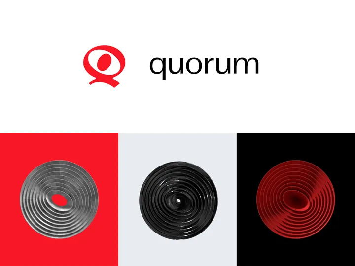 quorum logo + visual