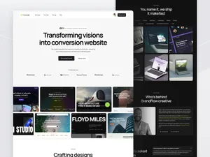 Creovate — Creative Agency Website Template 