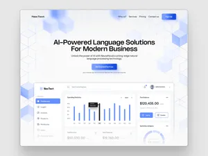 Landing Page Design 💙